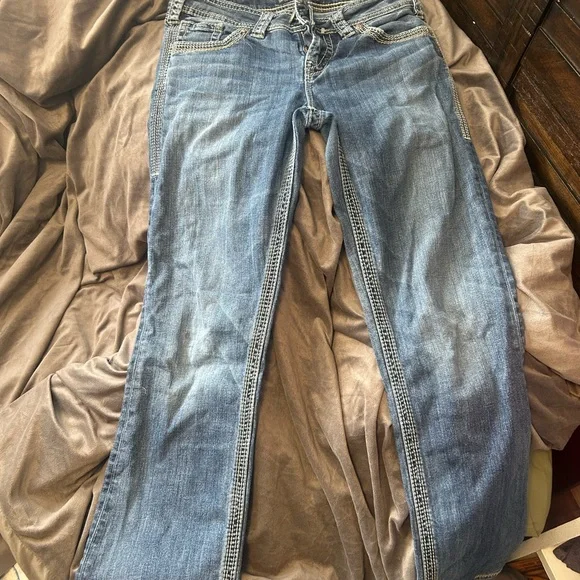 Silver Women Jeans - Picture 2 of 2